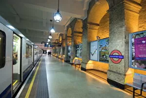 Platform Collection: Gloucester Road tube station, London, England, United Kingdom, Europe
