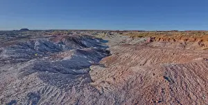 Visitor Center Prints: Goblin Garden west of Hamilili Point in Petrified Forest National Park