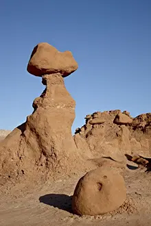 Balanced Rock Prints: Goblin hoodoo formations, Goblin Valley State Park, Utah, United States of America