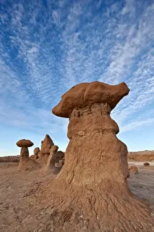 Hoodoos Prints: Goblins, toadstools, or hoodoos, Goblin Valley State Park, Utah, United States of America