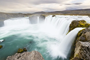 Godafoss Waterfall, Iceland, Polar Regions
