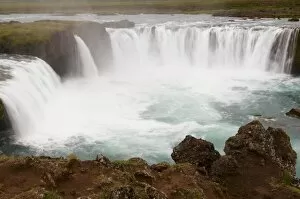 Images Dated 29th July 2009: Godafoss waterfall, Iceland, Polar Regions
