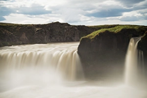 Strength Prints: Godafoss waterfall, Northern Region, Iceland, Polar Regions