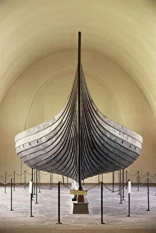 Ship Collection: Gokstad Ship, Viking Ship Museum, Bygdoy, Oslo, Norway, Scandinavia, Europe