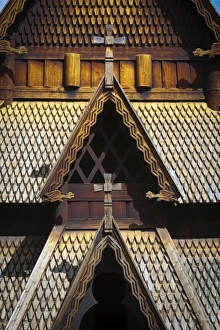 Images Dated 23rd May 2009: Gol Stave Church, Norwegian Folk Museum, Bygdoy Peninsula, Oslo, Norway, Scandinavia, Europe