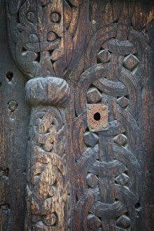 Images Dated 23rd May 2009: Detail of Gol Stave Church, Norwegian Folk Museum, Bygdoy Peninsula, Oslo, Norway, Scandinavia