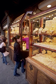 Ponte Vecchio Prints: Gold and jeweller shops