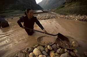 Gold panning