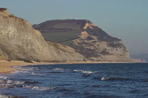 Golden Cap, Jurassic Coast, UNESCO World Heritage Site, Dorset, England
