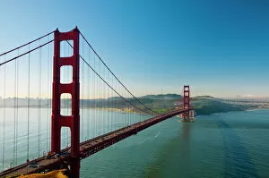 Suspension Collection: Golden Gate Bridge, San Francisco, California, United States of America, North America