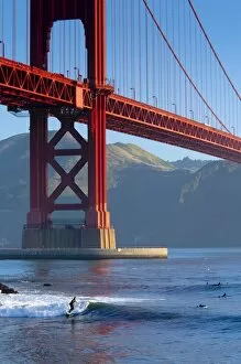 Images Dated 8th May 2009: Golden Gate Bridge, San Francisco, California, United States of America, North America
