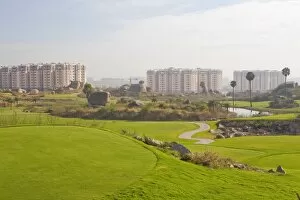 Golf club, Hi-Tech City, Hyderabad, Andhra Pradesh state, India, Asia