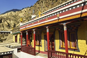 Dhawalagiri Prints: Gomba, Marpha, Annapurna Conservation Area