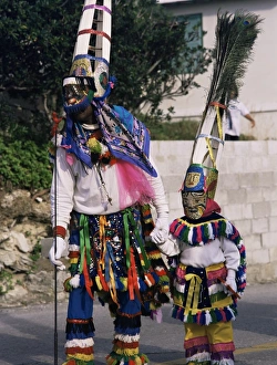 Bermuda Prints: Gombeys, Bermuda, Central America