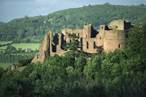 Herefordshire Prints: Goodrich Castle, Herefordshire, England, United Kingdom, Europe