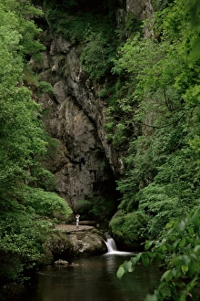 Auvergne Prints: Gorges of the River Cere, Cantal mountains, Auvergne, France, Europe