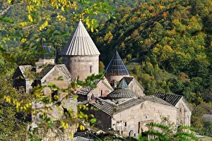 Green Leaves Prints: Goshavank Monastery, Gosh village, Dilijan National Park, Tavush region, Armenia, Eurasia