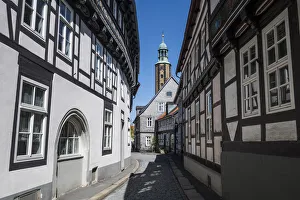 Lower Saxony Prints: Goslar, UNESCO World Heritage Site, Lower Saxony, Germany, Europe