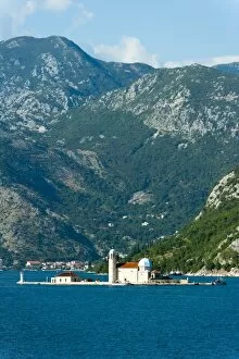 Images Dated 8th August 2010: Gospa od Skrpjela (Our Lady of the Rock) island, Bay of Kotor, UNESCO World Heritage Site