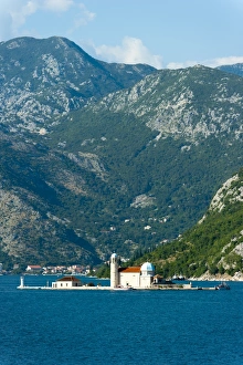 Images Dated 8th August 2010: Gospa od Skrpjela (Our Lady of the Rock) island, Bay of Kotor, UNESCO World Heritage Site