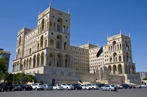 Government House, Dom Soviet, Baku, Azerbaijan, Central Asia, Asia