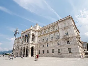 Government Building Prints: Government Palace, formerly Palace of the Austrian Lieutenancy