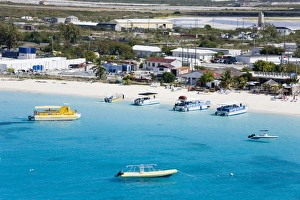 Governors Beach on Grand Turk Island, Turks and Caicos Islands, West Indies, Caribbean, Central America