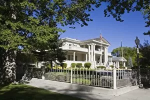 Images Dated 25th September 2009: The Governors Mansion in Carson City, Nevada, United States of America