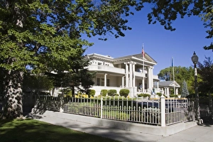 Images Dated 25th September 2009: The Governors Mansion in Carson City, Nevada, United States of America