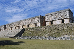 Step Prints: Governors Palace at the Mayan site of Uxmal