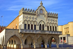 Governors Palace, Rhodes, Dodecanese, Greek Islands, Greece, Europe