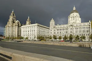 Domes Gallery: The Three Graces Buildings, (The Royal Liver Building, The Cunard Building)