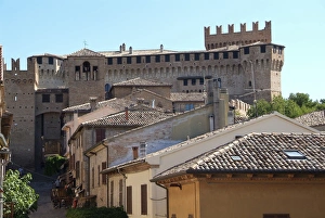 Images Dated 5th July 2006: Gradara, old town, Adriatic coast, Emilia-Romagna, Italy, Europe