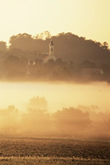 Enigma Prints: Grafrath Monastery in fog
