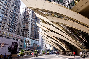 Images Dated 12th November 2007: Gran Lisboa Casino entrance, Macau, China, Asia