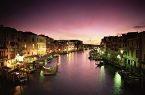 Channel Prints: Grand Canal at dusk