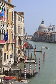 Grand Canal Prints: Grand Canal and Santa Maria della Salute, Venice, UNESCO World Heritage Site