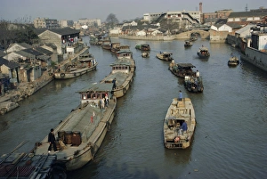 The Grand Canal, Suzhou, China, Asia