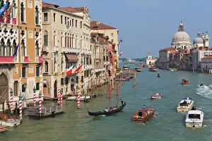 Canal Prints: Grand Canal, Venice, UNESCO World Heritage Site, Veneto, Italy, Europe