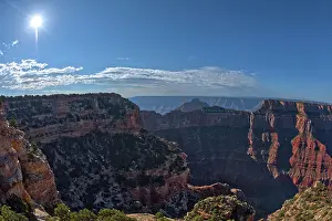 Wotans Throne Prints: Grand Canyon viewed from the cliffs of Walhalla Glades on the North Rim