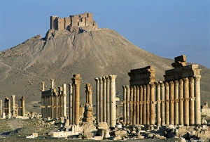 Arab Prints: Grand colonnade and the Arab castle
