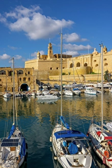 Waterscape Prints: Grand Harbour looking towards Cospicua, Malta