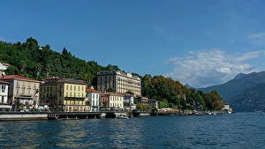 Cabin Prints: Grand Hotel Tremezzo, Tremezzo, Lake Como, Italian Lakes, Lombardy, Italy