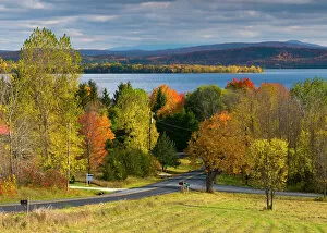 Autumn Collection: Grand Isle on Lake Champlain, Vermont, New England, United States of America, North America