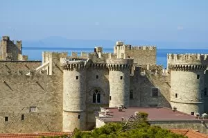 Images Dated 1st May 2008: Grand Masters Palace, City of Rhodes, UNESCO World Heritage Site, Rhodes
