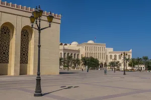 Manama Prints: The Grand Mosque, Kingdom of Bahrain, Middle East