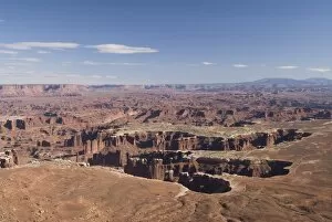 Images Dated 22nd October 2009: Grand View Point Overlook, Canyonlands National Park, Utah, United States of America