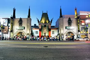 Theatre Collection: Graumans Chinese Theatre, Hollywood Boulevard, Los Angeles, California, United States of America