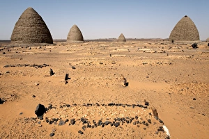 Sudan Prints: Graves, including beehive graves (Tholos tombs)