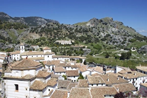 Terra Cotta Prints: Grazalema, Ronda, Malaga Province, Andalucia, Spain, Europe